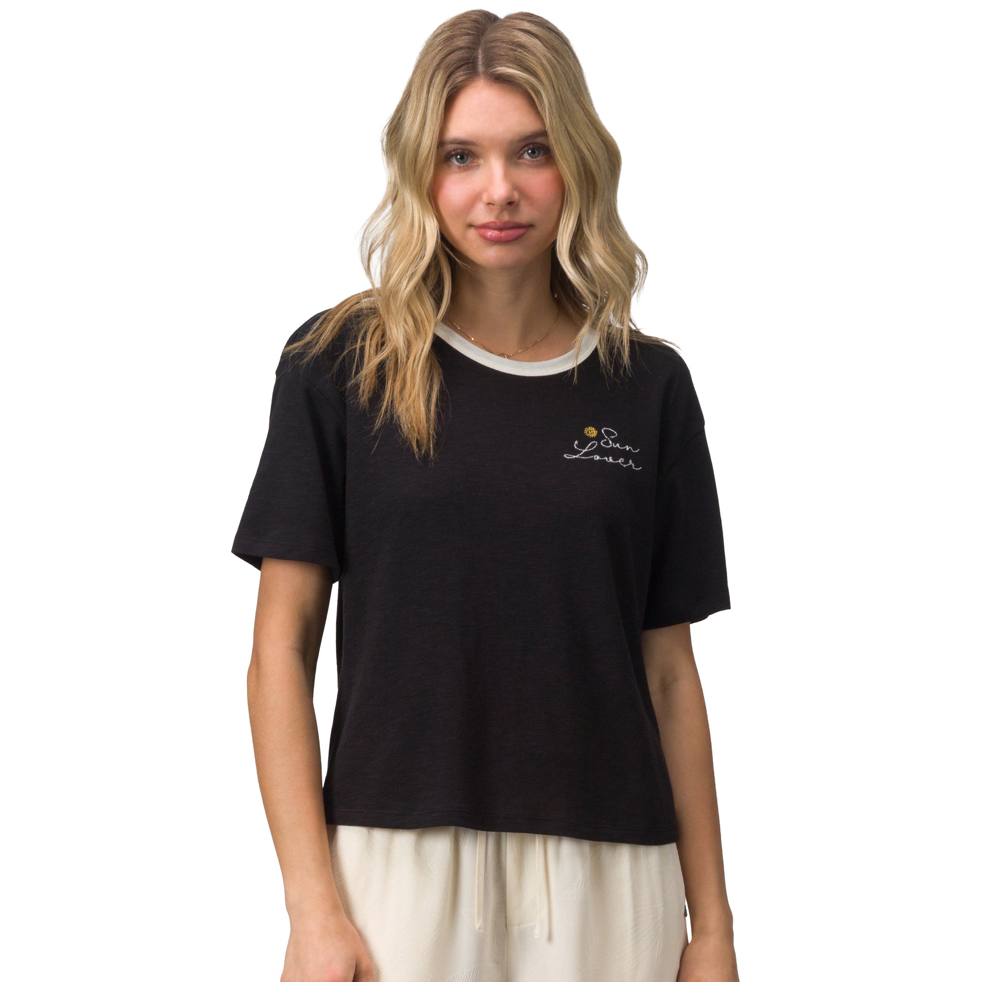 Sun Lover Ringer Tee