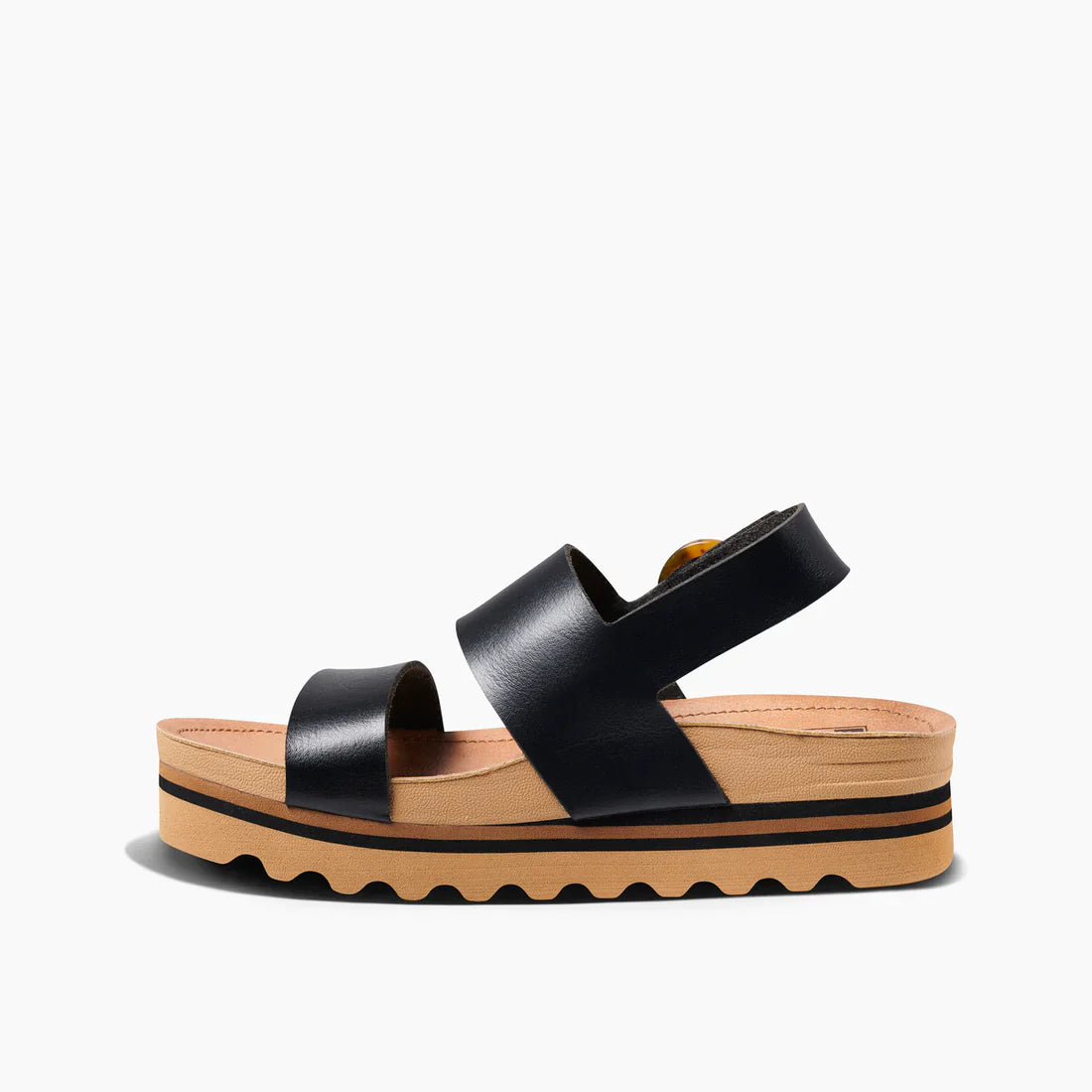 Vista Hi Buckle - Black/Tan