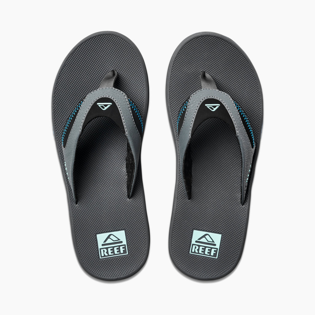 Fanning - Gunmetal/Ocean