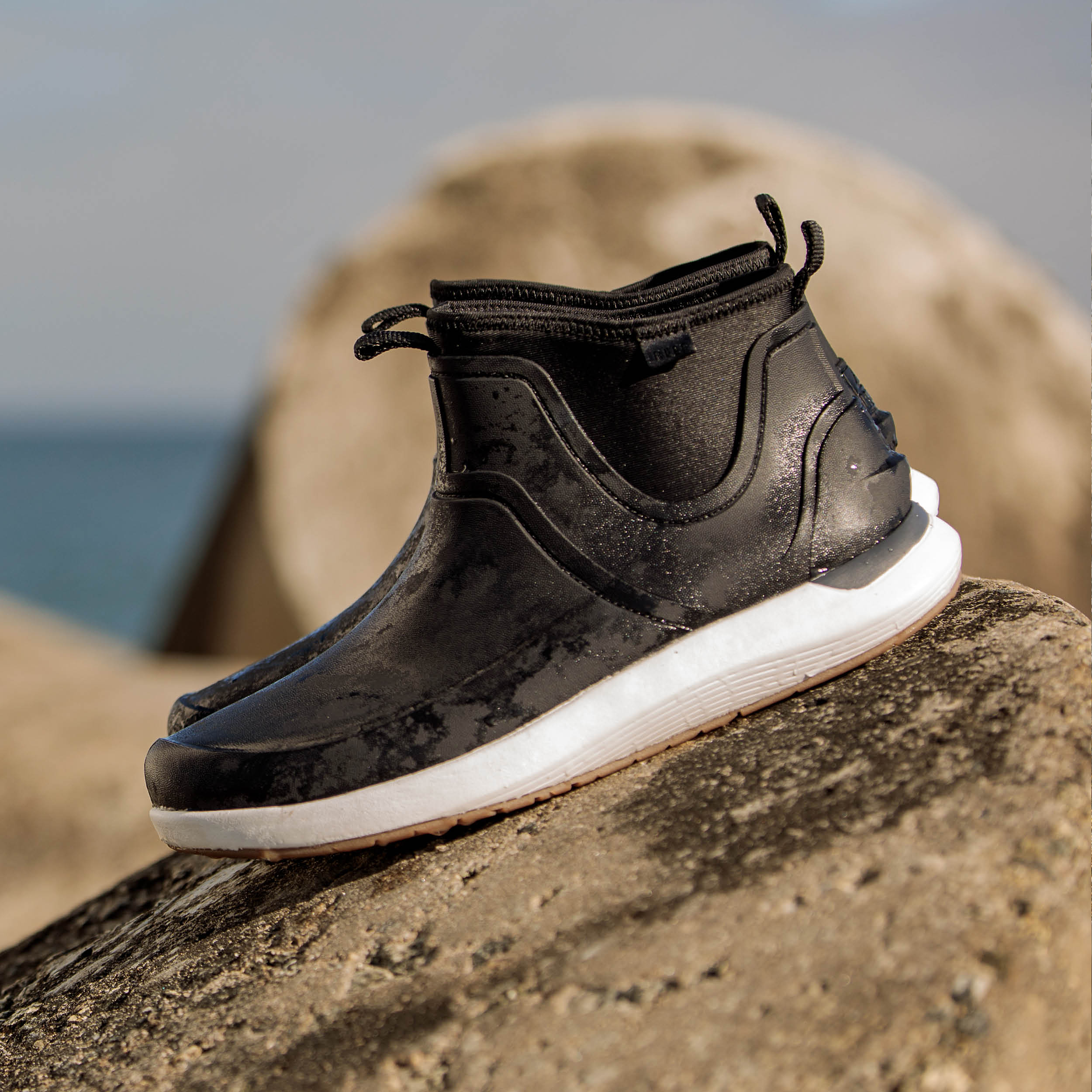 Swellsole Scallywag - Black/White/Gum
