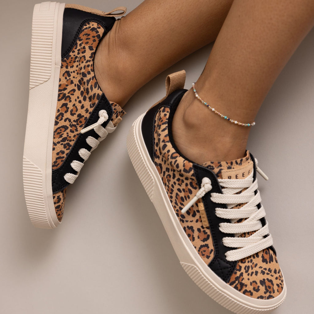 Lay Day Dawn - Leopard Suede