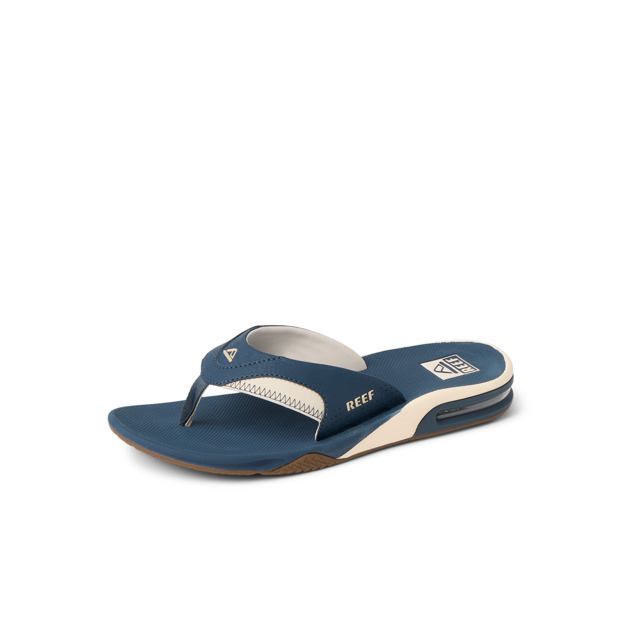 Fanning - Navy/Oat