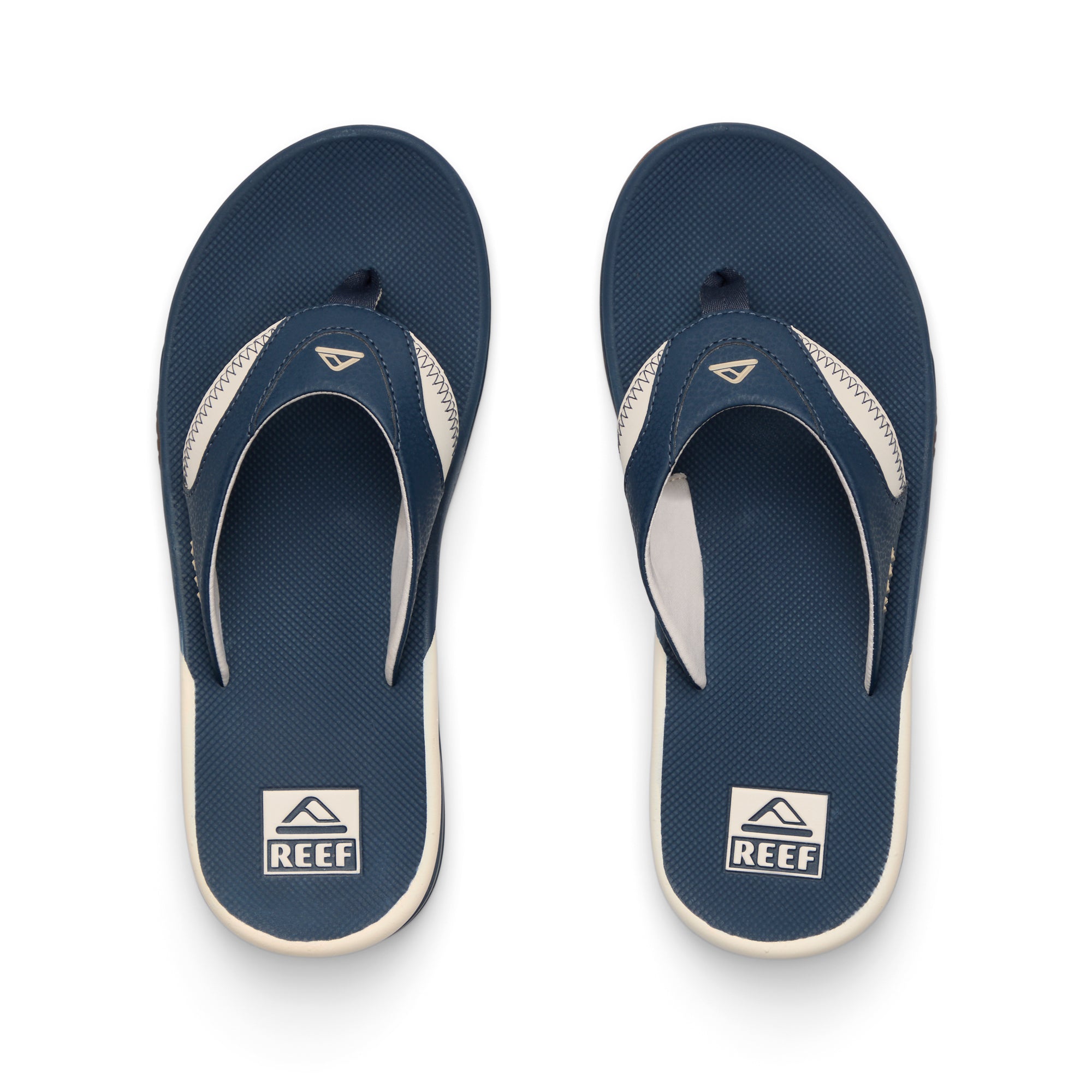 Fanning - Navy/Oat
