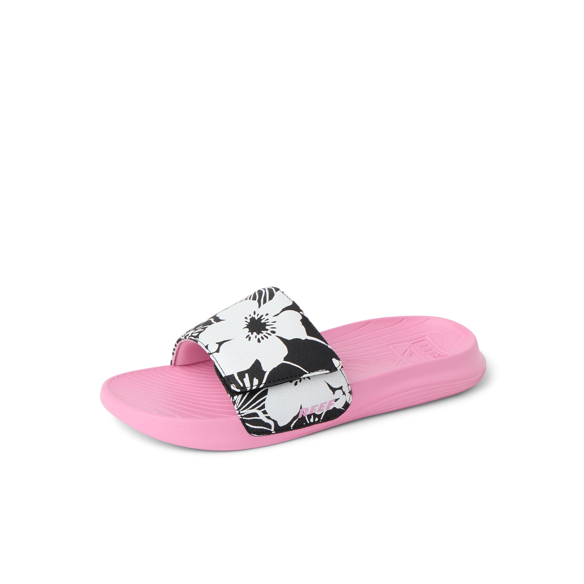 Kids Salty Slide - Black/Pink