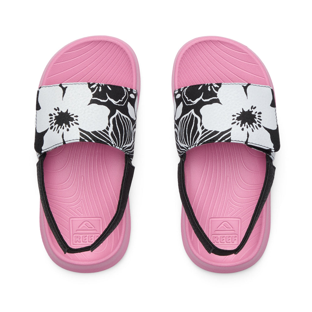Little Salty Slide - Black/Pink