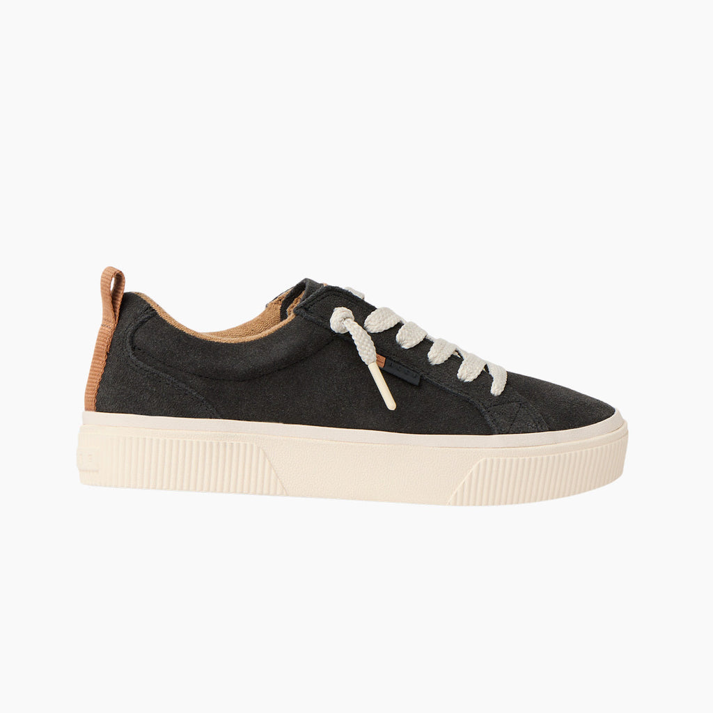 Lay Day Dawn - Charcoal Suede