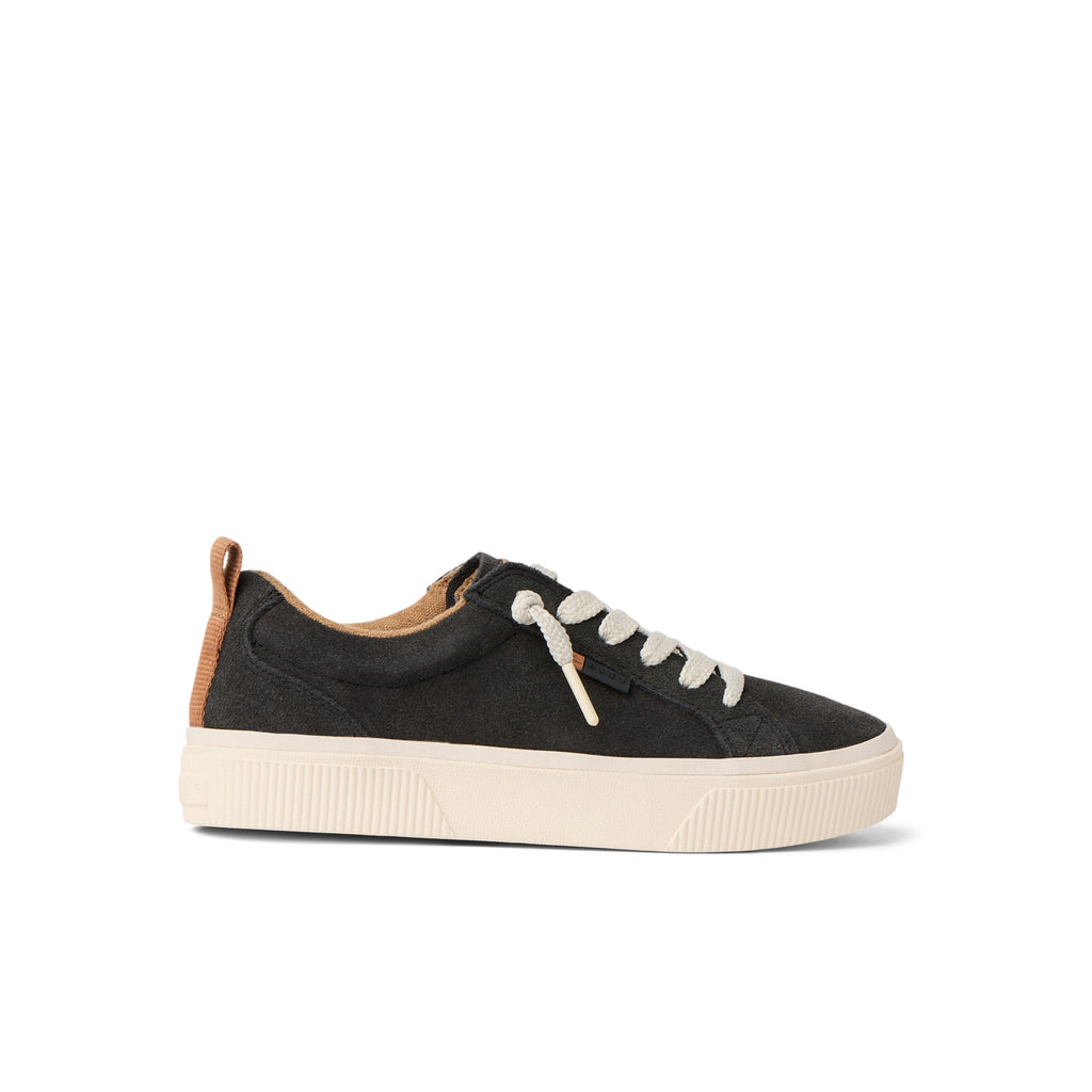Lay Day Dawn - Charcoal Suede