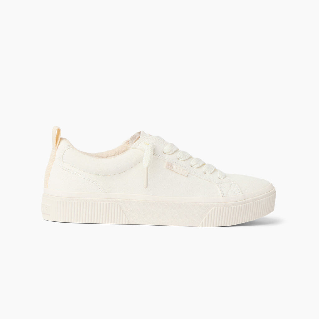 Lay Day Dawn - White Suede