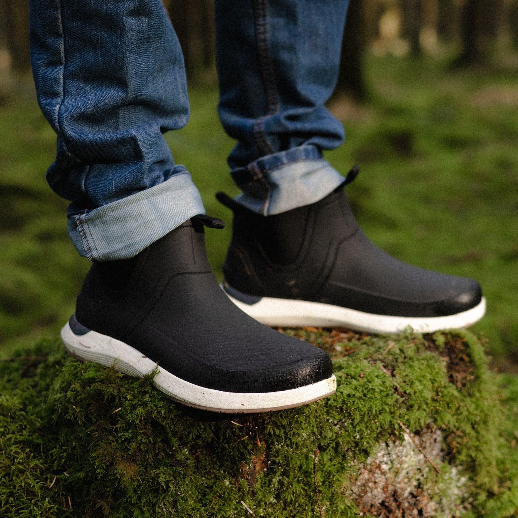 Swellsole Scallywag - Black/White/Gum