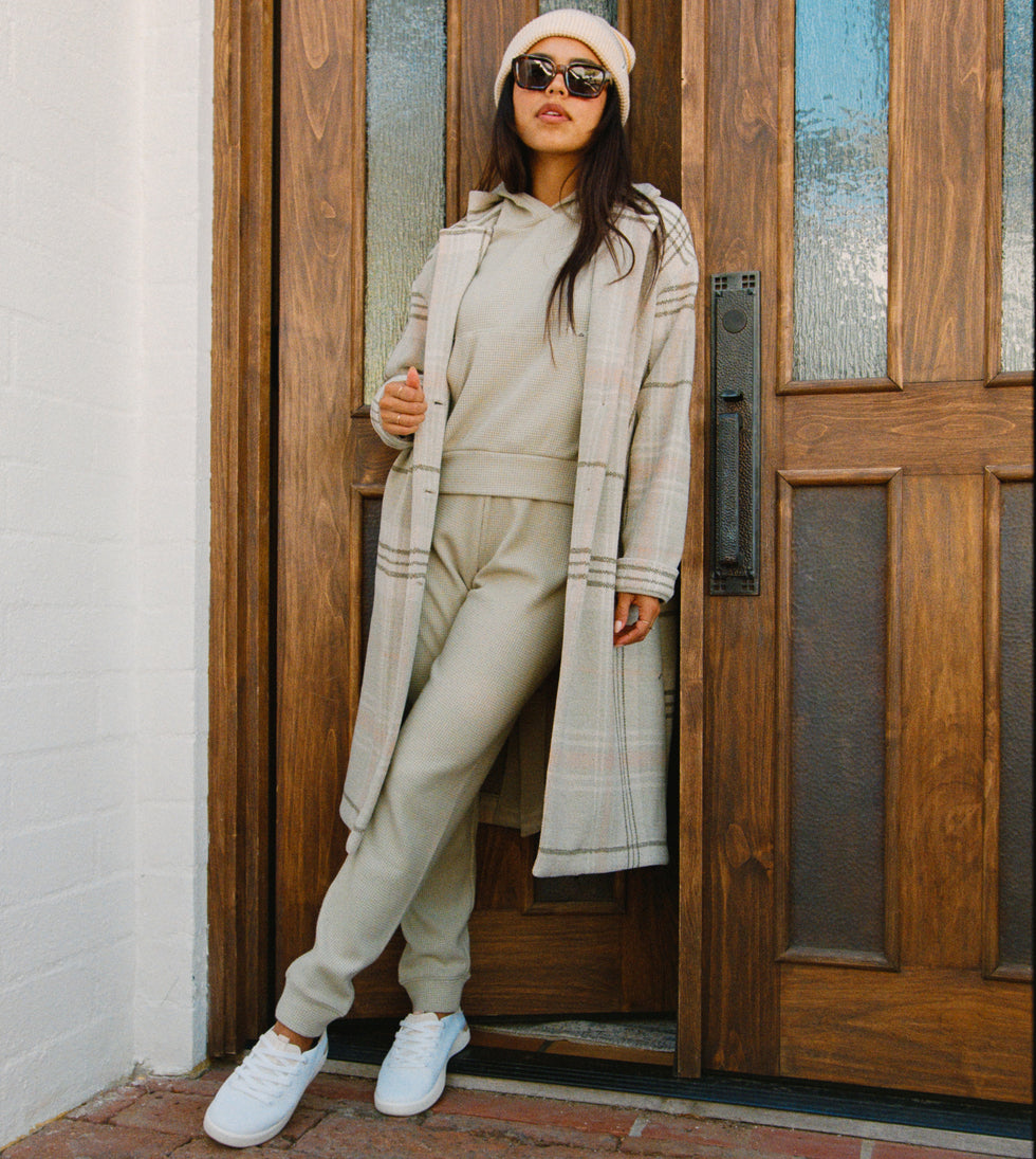 Beverly Knit Trench